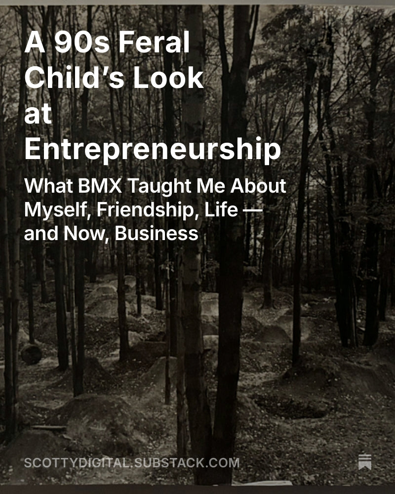 A 90s Feral Child’s Look at Entrepreneurship