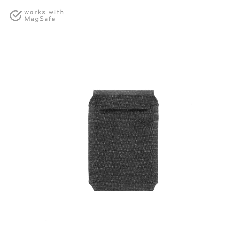 Slim Wallet / Charcoal / Fabric - Mobile Wallet | Slim Wallet | Charcoal | Fabric