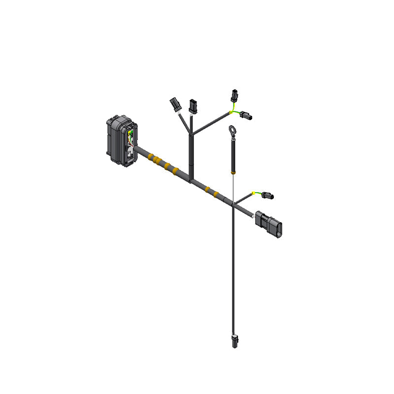 DISTRICT SPARE PARTS - S17 - 12 - Battery Box - Controlls Harness