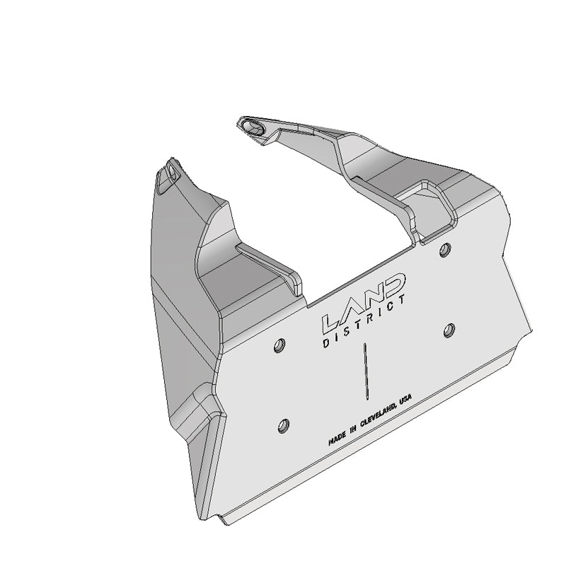 DISTRICT SPARE PARTS - S01 - 02 - Bodywork - Hinge Base