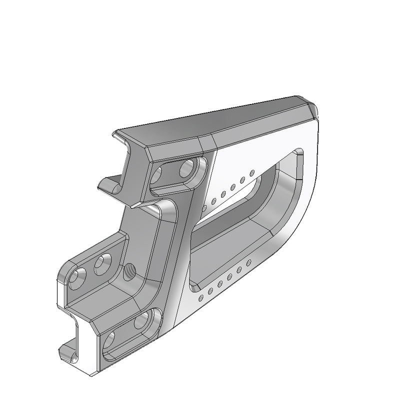 DISTRICT SPARE PARTS - S14 - 02 - Swing Arm - Left Axle Plate Cover