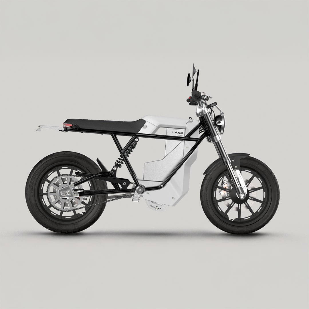 2025 LAND District Street Low 4.8 kWh (Lunar Gray) | Electric Motorcycle