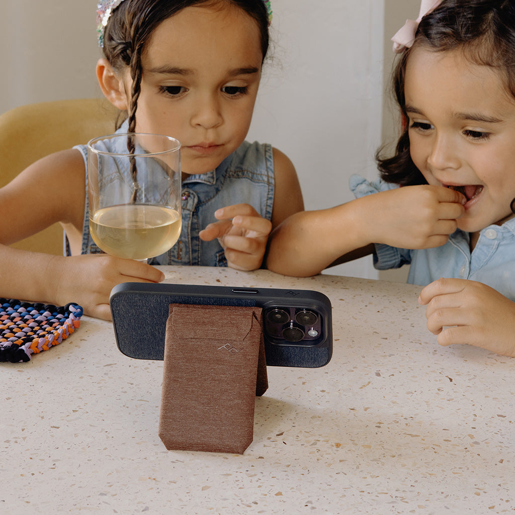 Mobile Wallet | Stand Wallet | Midnight | Fabric