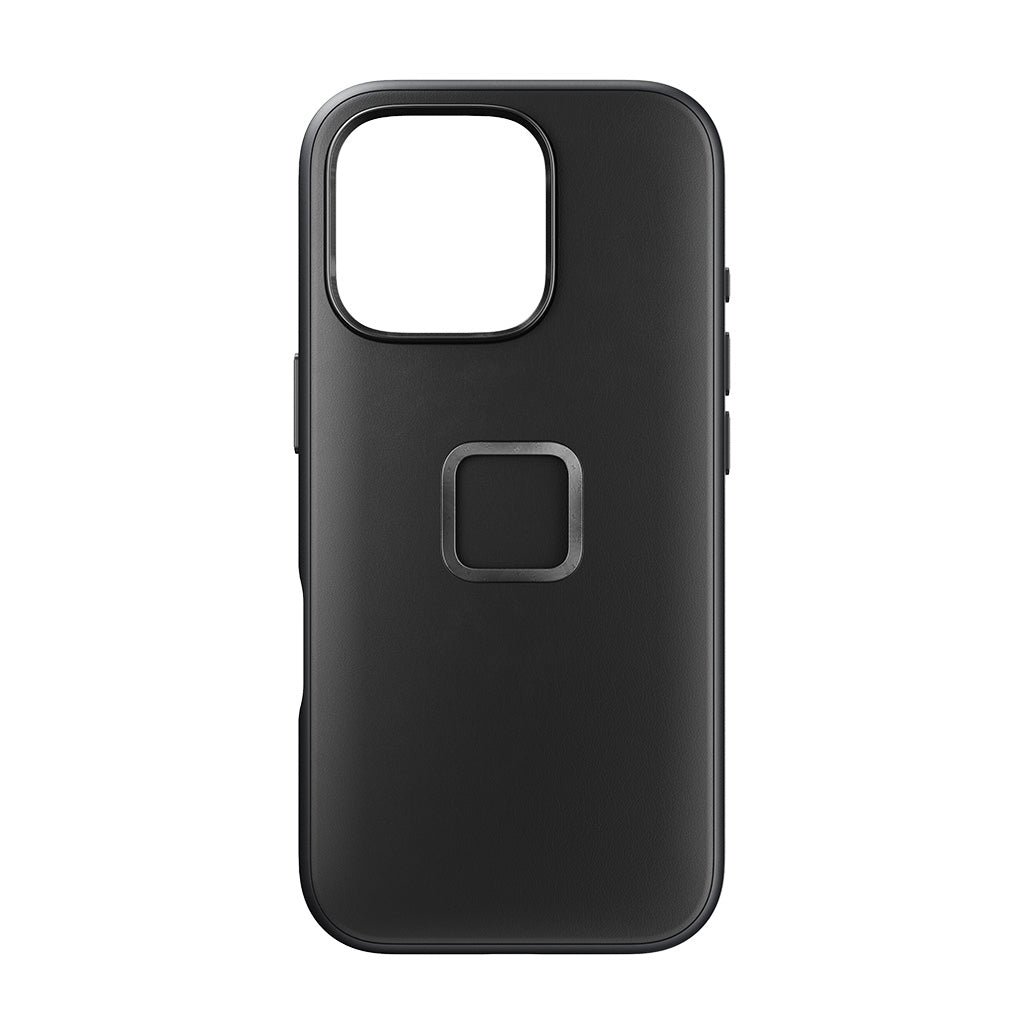 iPhone 16 Pro / Everyday Case / Black Clarino - Everyday Clarino Case | iPhone 16 Pro Black
